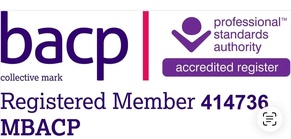 Sammi Greenall BACP Logo BACP registered member logo