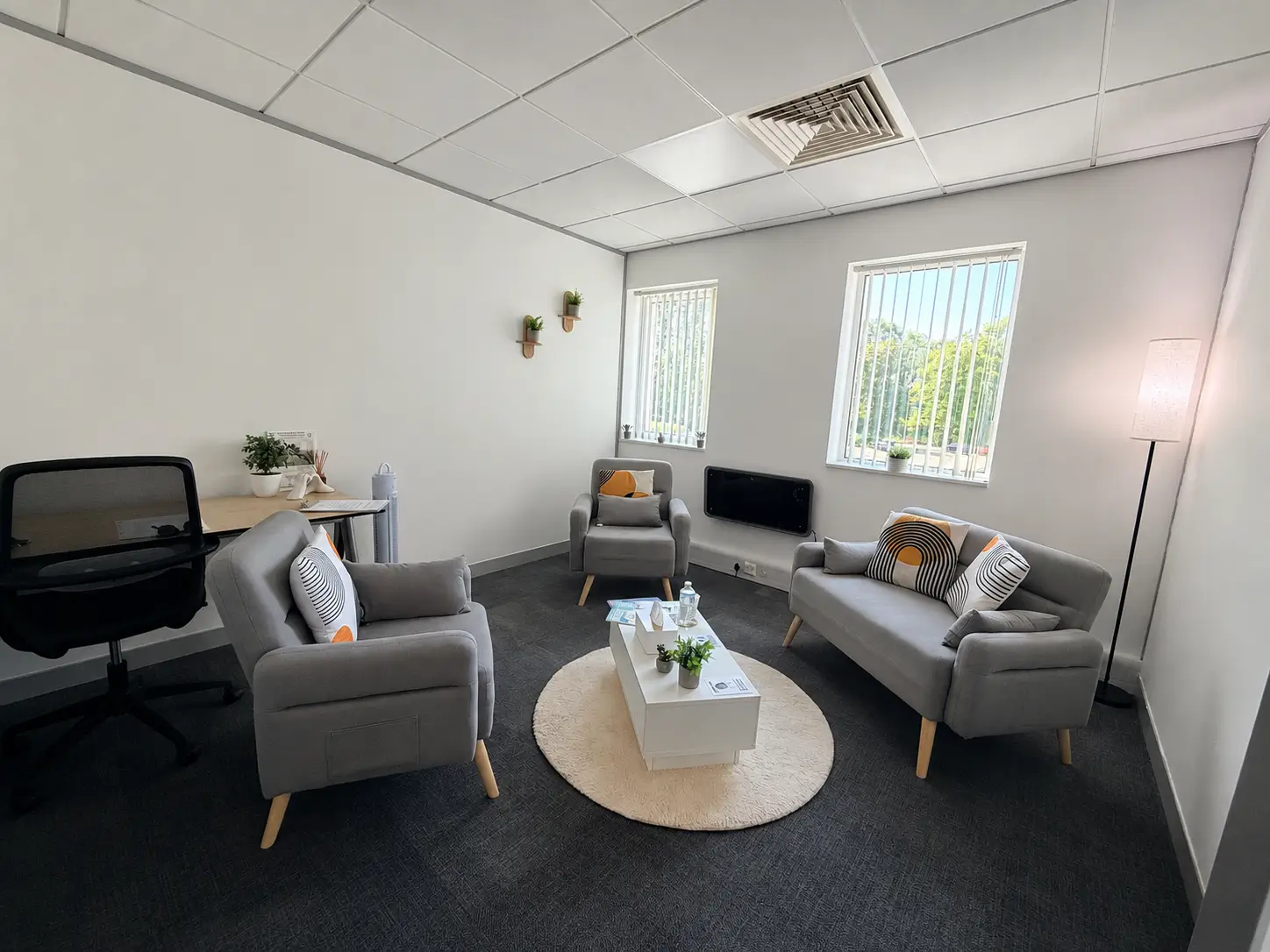 Counselling room in Warrington Counselling room in Warrington